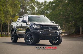 FORD RANGER ASSAULT GLOSS BLACK MILLED ACCENTS